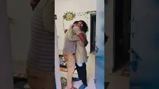 Dad surprising mom after 7 months #music#surprise#mom#dad#bestparents#longdistance#malayalam#viral