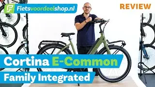 Cortina E-common Family Integrated - Familiefiets m&eacute;t accu in het frame