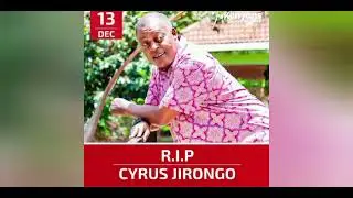 😭Cyrus Jirongo is dead.Kenya is mourning.