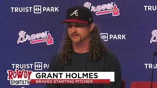 SP Grant Holmes on striking out Shohei Ohtani, Mookie Betts, and Freddie Freeman in the 1st inning