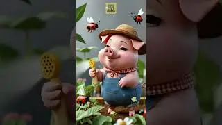 A Farmer's Pig Journey 🐷🌱 #shorts #viralvideo  #cute #cuteanimals #animals #ai #pig