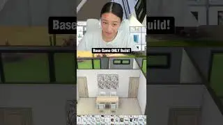 i built a house with just the base game!  #thesims4 #simsbuilding #sims4basegame