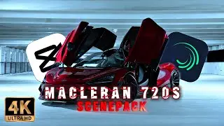 McLaren 720S 🥶 4K 60FPS Cinematic Scene Pack | Ultra HD Car Edit 🔥