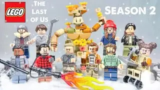 Lego Last of Us Season 2 Custom Minifigure Showcase!