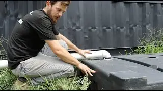 Off-Grid Living: Above-Ground Septic Tank Installation