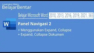 Learn Microsoft Word Navigation Pane Expand Collapse Document