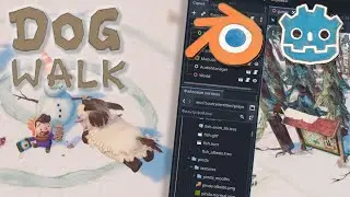 DOGWALK &mdash; самая милая игра на движке Godot, и процесс её разработки
