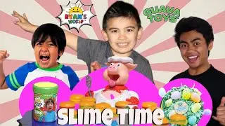 Pretend Play Win Ryans World Mystery  Slime - Pretend Play Win Guava Toys  Marshmallow Chick Slime