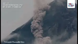 Aktibidad ng Bulkang Mayon, nakuhanan ng video (Jan. 11, 2026) | YouScoop+