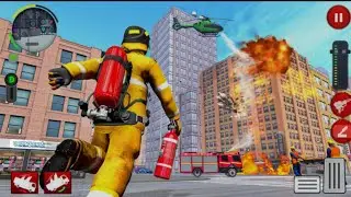 FireFighter Emergency Rescue Simulator 3D || Emergency Fire Truck Rescue Simulator GamePlay 2025