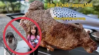 Easy & quick camping meal when original plans go south