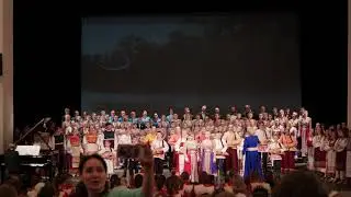 "Прекрасное далёко" - сводный хор фестиваля "Юные голоса Онего"