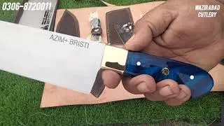 Top-Quality J2 Steel Butcher Knife Set | Toka Nazeer Ahmed Khan | Export Grade