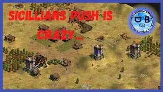 Will I break the Sicillians push? | Burgundians vs Sicilians | AOE2