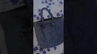 पुरानी JEANS से बनाए बेग ||😱😱 #sew #sewing #shorts #shortsfeed #best #jeans #bag #yt #diy