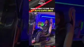Auto Expo 2025: Flying Taxi Concept Takes Urban Transport to New Heights | Auto Expo 2025 #shorts