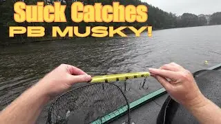 Breaking my PB musky with brand new bait!
