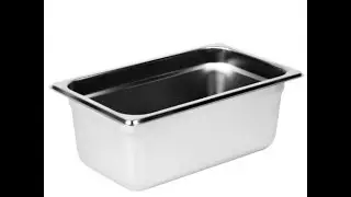 excellante quarter size 4 inch deep 24 gauge anti jam pans