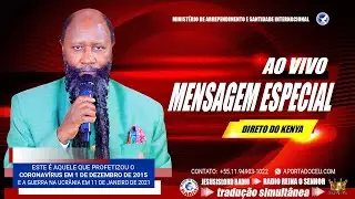 24/10/2025 PROFECIA GUERRA PRESTES A ESTOURAR NA VENEZUELA - PROFETA DO SENHOR DR. DAVID OWUOR