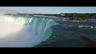 Niagara falls 8K 25 fps with rainbow