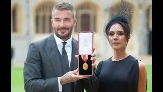 Victoria Beckham Stolz auf den Ritterschlag ihres Ehemannes David