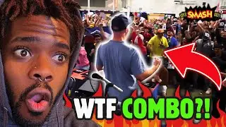 HE USED HIS FEET?! Smash 64 COMBO Contest REACTION!