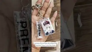 CustomiseKeychain🤍#resinkeychain #resinkeyrings #custmisedgift #fyp #shorts #viral #thecrafthouse_38