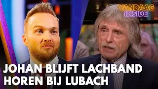 Johan blijft lachband horen bij Lubach: 'Het is steeds precies hetzelfde lachje!'