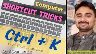 word shortcut keys | #ctrl+k | A to Z Shortcut key | computer shortcut keys
