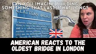 Incredible Craftsmanship! American Reacts to the Oldest Bridge in London!