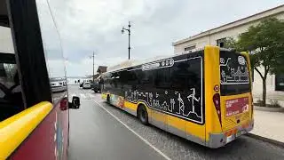 Driving Tour in Lisbon Portugal, Europe