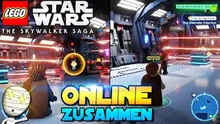 SO kann man im Online Multiplayer Zusammen spielen! - Lego Star Wars Die Skywalker Saga deutsch