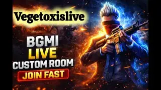 VEGETOXISLIVE | RUSH GAMEPLAY | ONLY RUSH GAMEPLAY | BGMI | LIVE