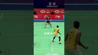 Unstoppable smash! 💥🏸 #Smash #EpicRally #Viral #BadmintonMatch #SmashPower #ShuttleSpeed #EpicGame