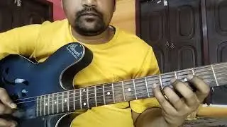 Second step of learning guitar