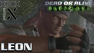 Dead Or Alive 2 Ultimate (Xbox Series X) Leon Gameplay [Very Hard] - Story & Ending [4K 60FPS]