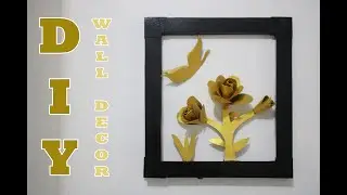 DIY WALL DECOR #walldecor #homecrafts #crafthacks #diydecor #schoolhacks