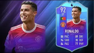FIFA 22: CRISTIANO RONALDO 92 POTM PLAYER REVIEW I FIFA 22 ULTIMATE TEAM
