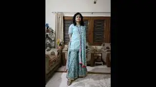 #rakhioutfitideas #shararasuit #bibaindia