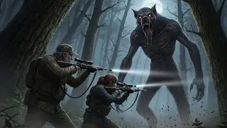 Hunters Encounter Dogman at Night