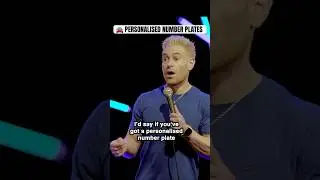 🎤 Персонализированные номерные знаки #комедия #шутки #стендап