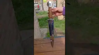 Espada corta de doble filo. #cuchillosjmt #cuchillosartesanales #parati