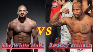 Белый Халк Россия против Родни Уоллес США MMA Fight, HD Highlights