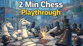 2 Minute Chess Game Walkthrough | Beginner Wins & Losses, Fast Decision Making