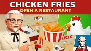 Chicken Fries 🍗🍟 | Farm to Restaurant Simulator Gameplay (Android)