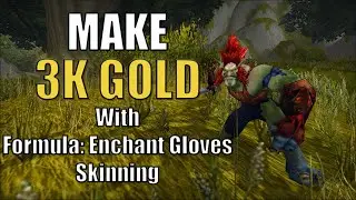 Make 3k Gold Farming Witherbark Headhunters for Formula: Enchant Gloves - Skinning