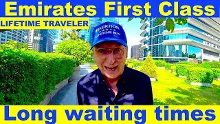 Emirates First Class (Long waiting times) #emirates #emiratesfirstclass #emiratesairline