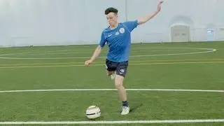 The Aguero fake shot | Telegraph football skills school
