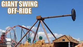 Giant Swing Off-Ride (60FPS), Lotte World Busan Zamperla Giant Discovery | Non-Copyright