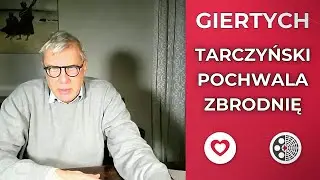 Roman Giertych: Tarczyński pochwala zabójstwo